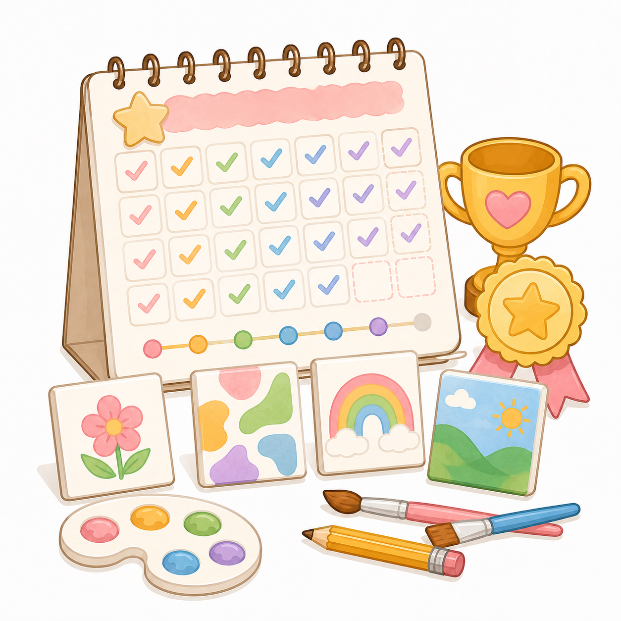 30-Day Canvas Art Challenge