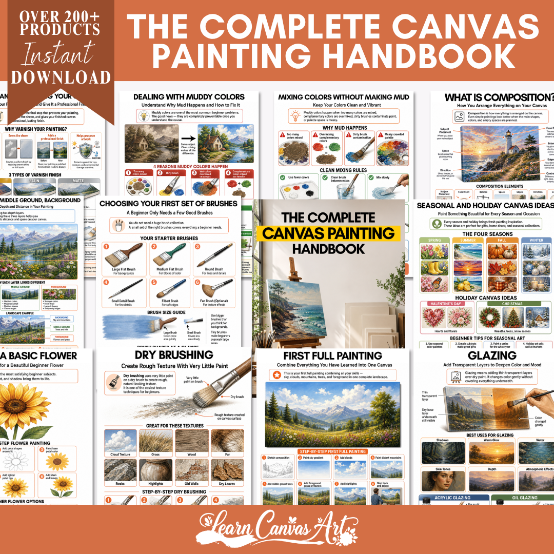 The Complete Canvas Art Guidebook