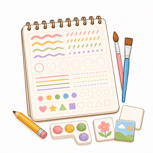 Mini Canvas Practice Sheets