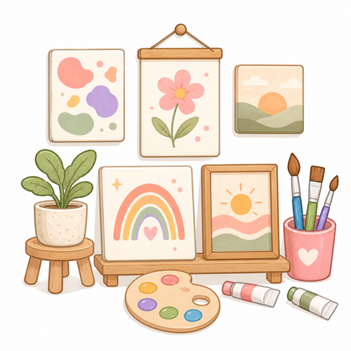 Aesthetic Wall Art Project Notes