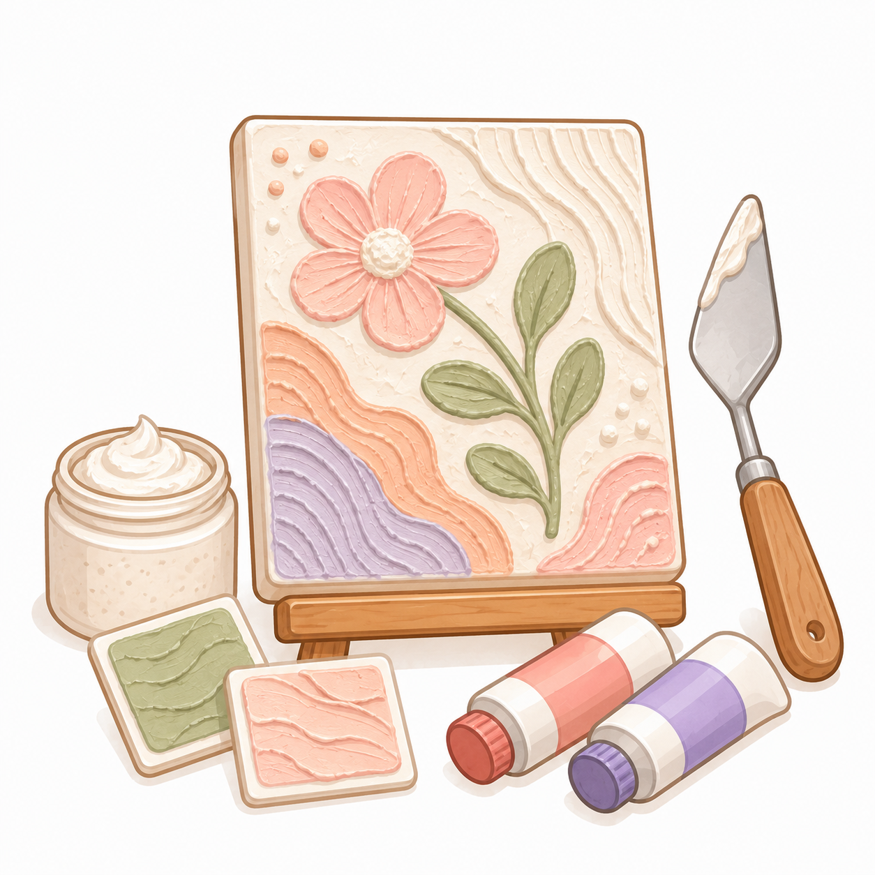Texture Canvas Art Notes